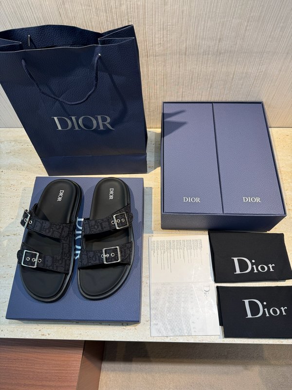 Dior Aqua 남성 캔버스 샌들 001-180662