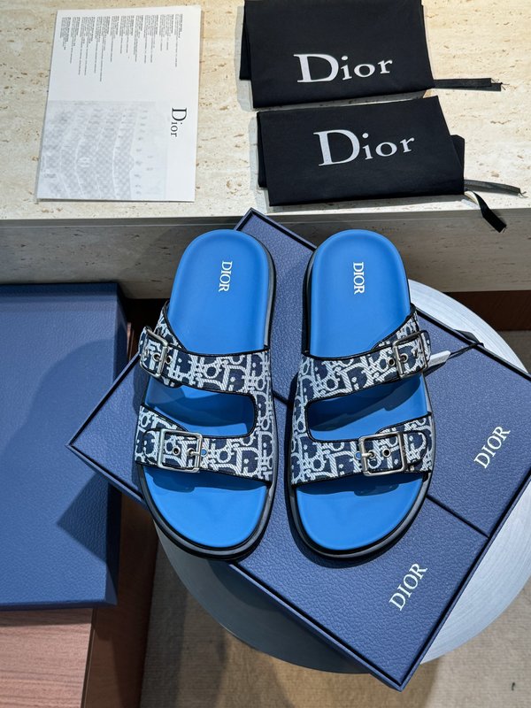 Dior Aqua 남성 교차 밴드 샌들 001-180667