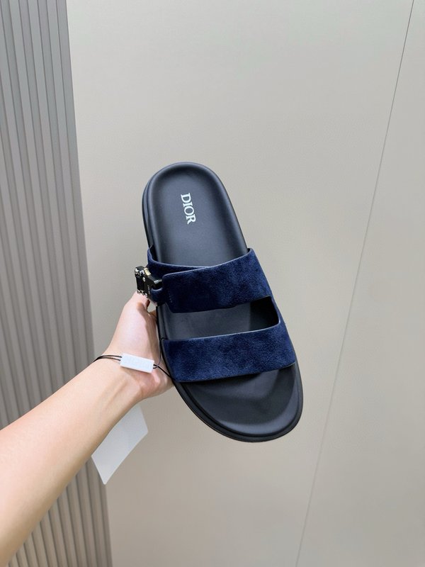디올 아쿠아 남성용 크로스 스트랩 샌들 001-180675
