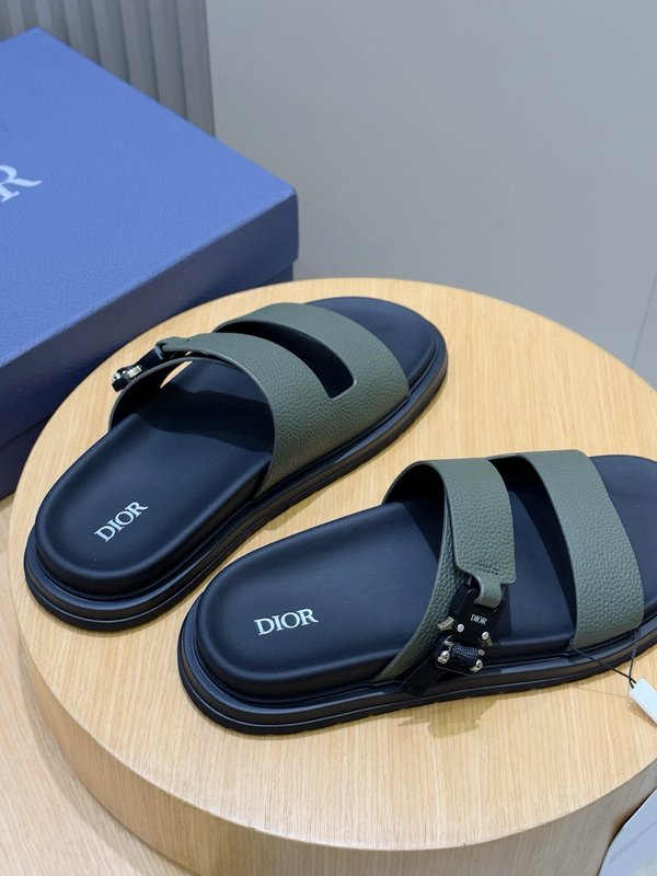 Dior Aqua 남성 크로스 밴드 슬리퍼 샌들 001-180678