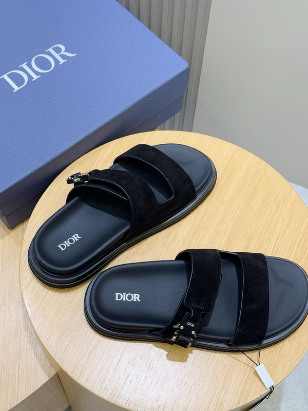 DIOR Aqua 남성 교차 스트랩 샌들 001-180681