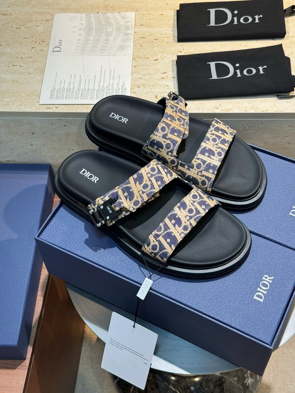 DIOR Aqua 남성 프린트 샌들 001-180694
