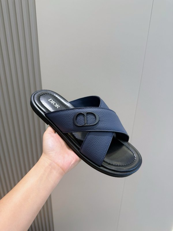 Dior Aqua 남성 오블리크 프린트 샌들 001-180697