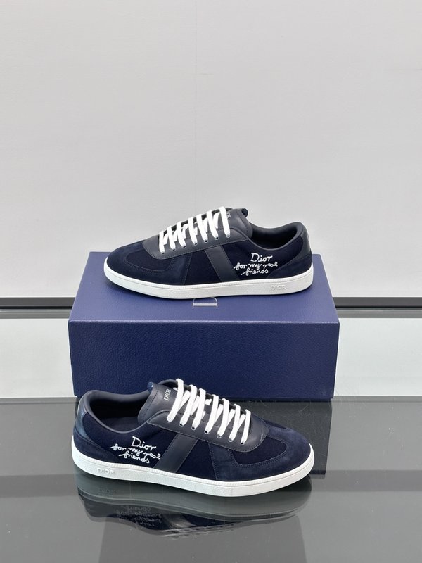 Dior 신규 B01 소 가죽 스웨이드 운동화 001-180713