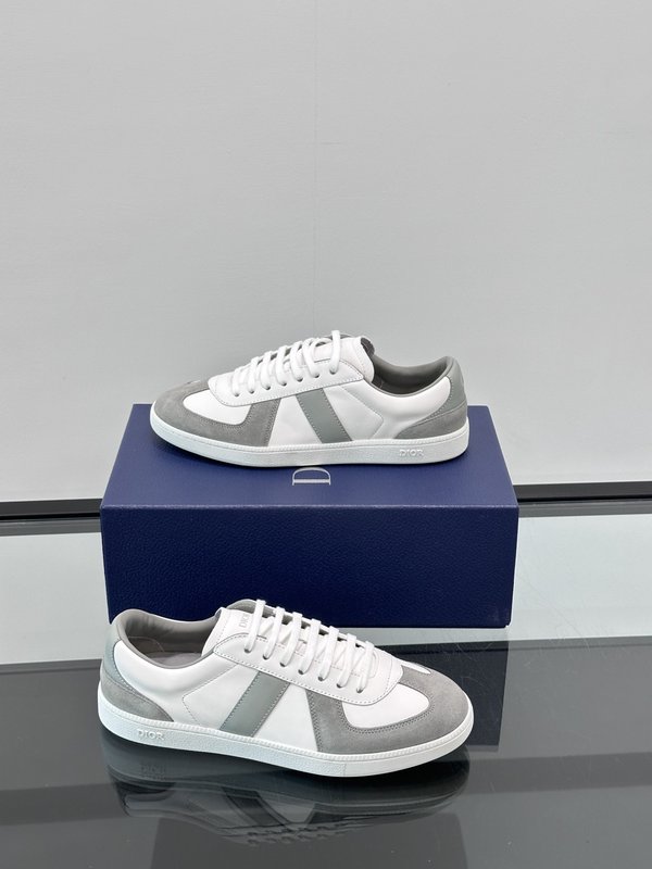 Dior B01 누벅 가죽 스니커즈 001-180716