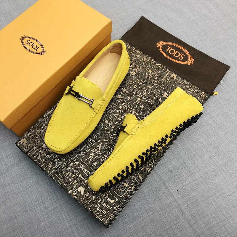 Tods 남성 스웨이드 드라이빙 슈즈 001-180873