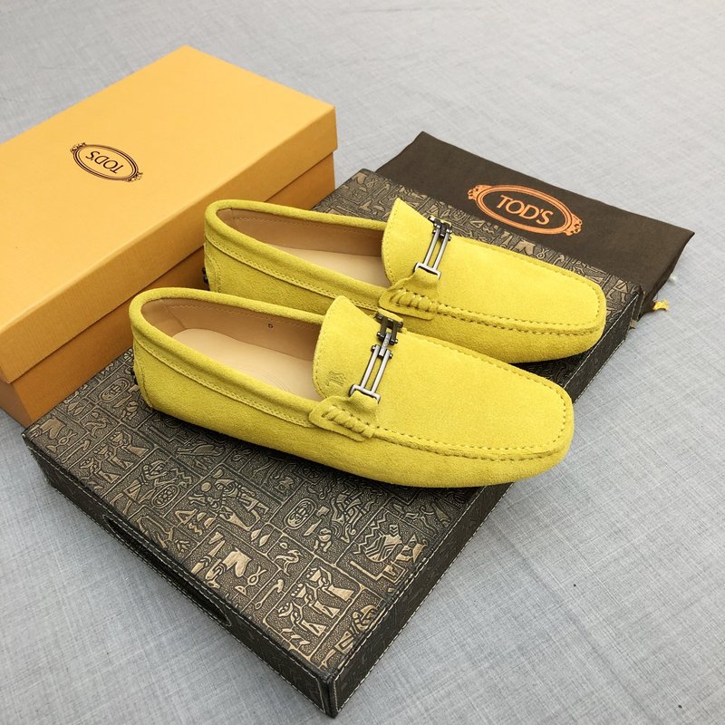 Tods 남성 스웨이드 드라이빙 슈즈 001-180873
