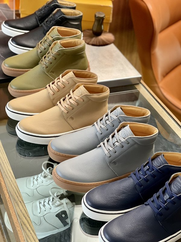 Tod's 나파 가죽 하이톱 운동화 001-180876