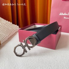 페라가모 이탈리아 양면 소가죽 벨트 001-181030
