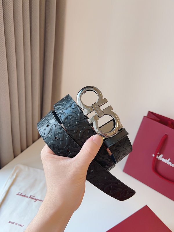 페라가모 Ferragamo 우아한 버클 벨트 001-181045