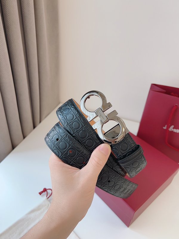페라가모 Ferragamo 양면 벨트 001-181048