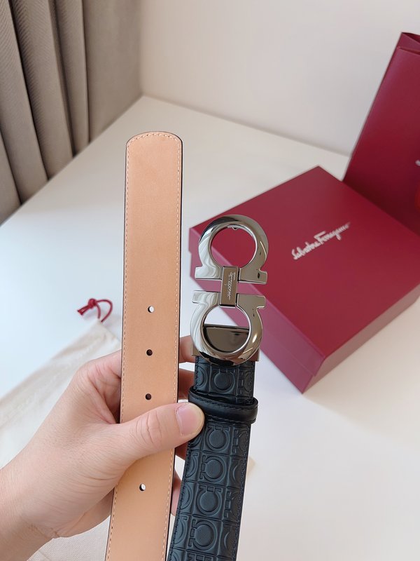페라가모 Ferragamo 양면 벨트 001-181048
