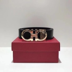 페라가모 3.5cm 남성 양면 소가죽 벨트 001-181069