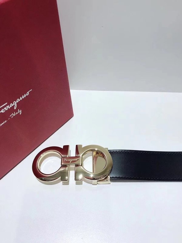 페라가모 3.5cm 남성 양면 소가죽 벨트 001-181069