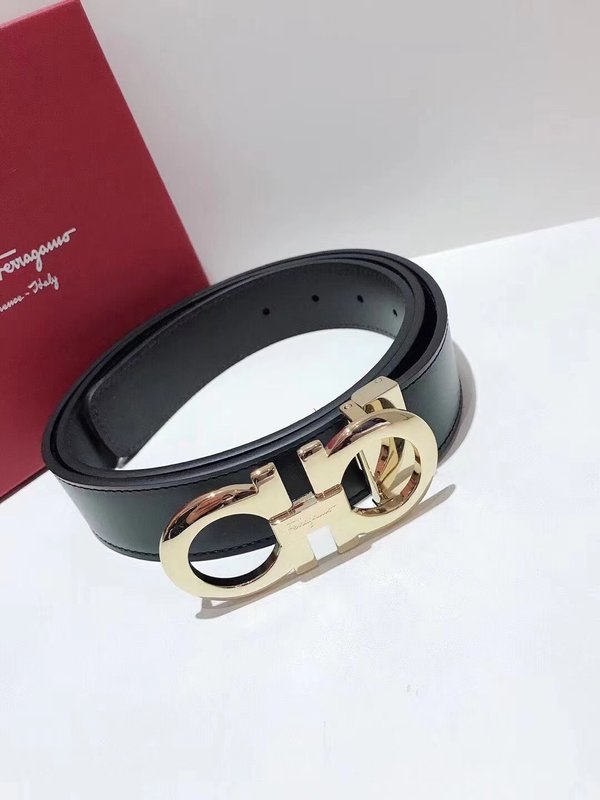 페라가모 3.5cm 남성 양면 소가죽 벨트 001-181069