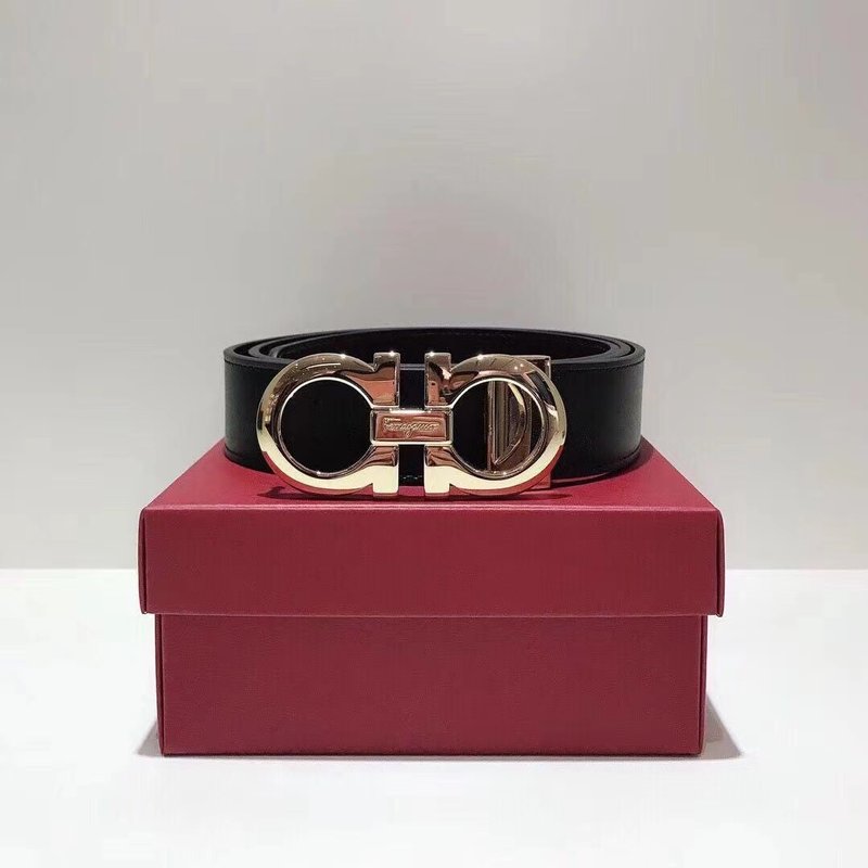 페라가모 3.5cm 남성 양면 소가죽 벨트 001-181069