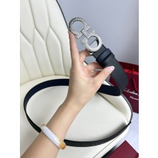 페라가모 양면 소 가죽 벨트 001-181073