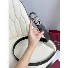 페라가모 양면 소가죽 벨트 001-181084