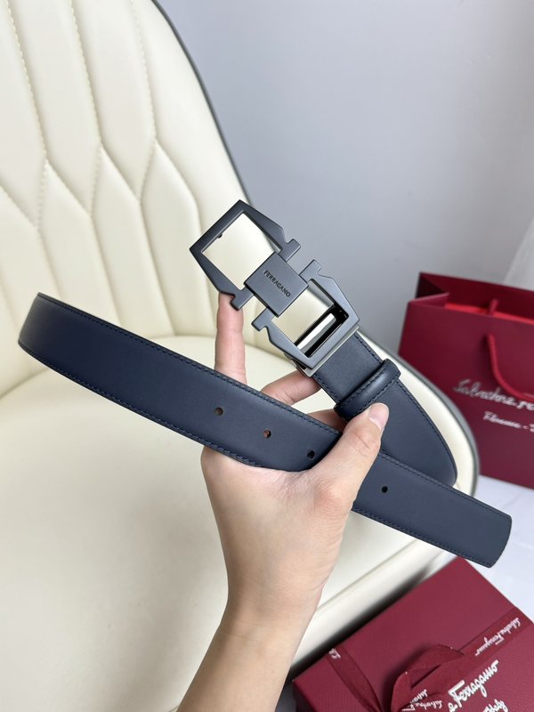 페라가모 양면 수입 소가죽 벨트 001-181088