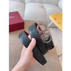 페라가모 양면 듀얼 컬러 가죽 벨트 001-181093