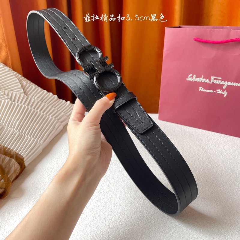 필라 이탈리아 양면 수입 소가죽 벨트 컷팅 001-181102
