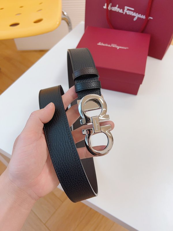 페라가모 Ferragamo 우아한 버클 벨트 001-181117