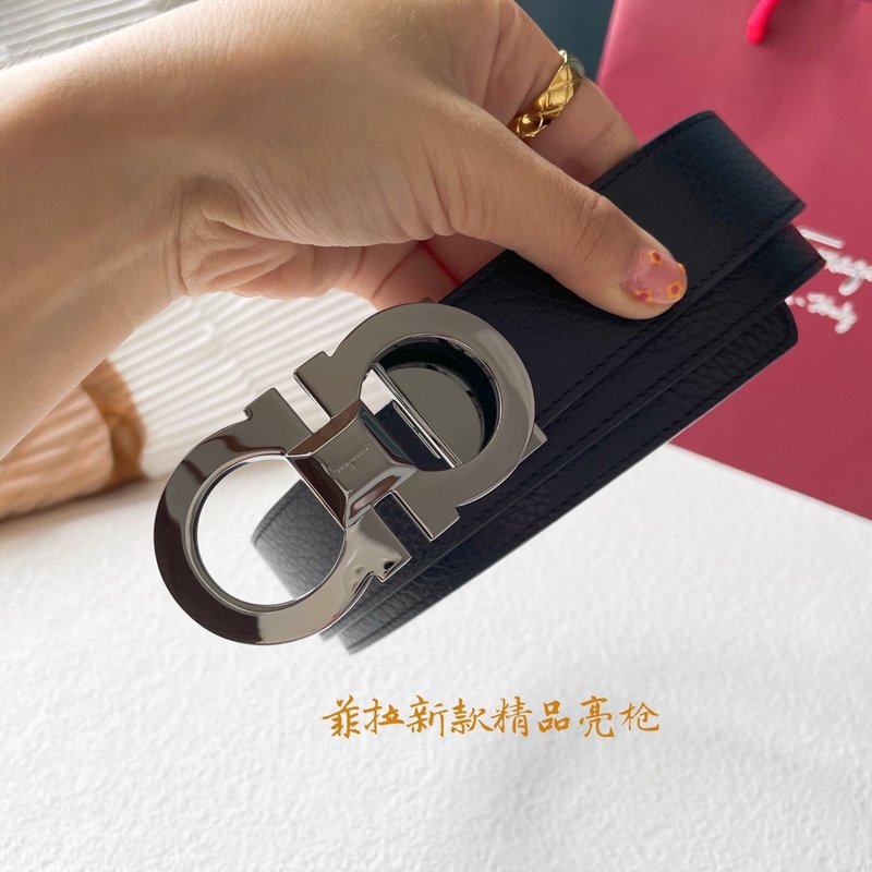 페라가모 남성 양면 가죽 벨트 001-181136