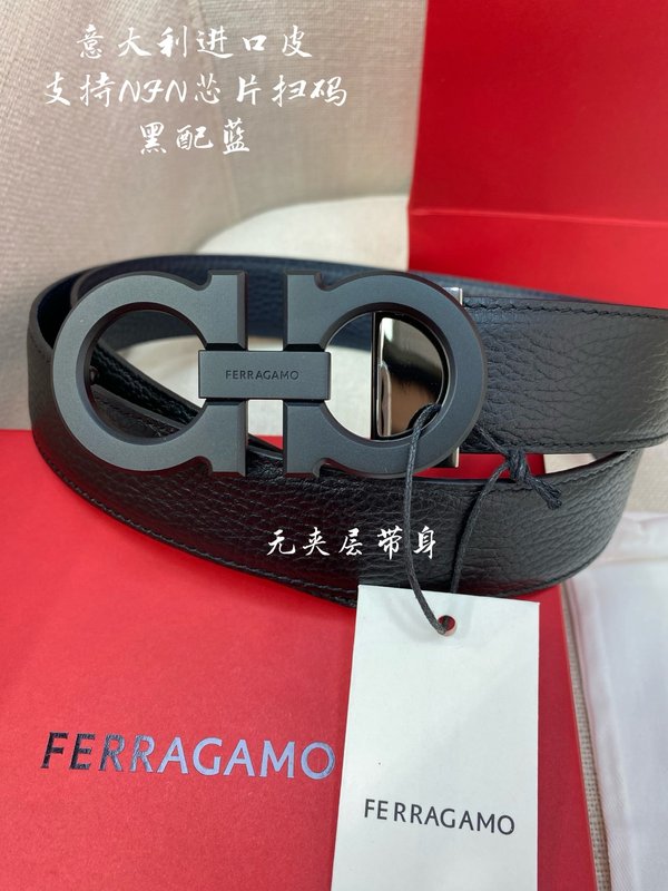 페라가모 더블 G 버클 벨트 3.5cm 폭 001-181159