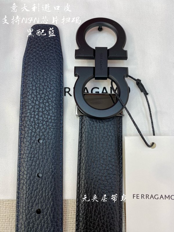 페라가모 더블 G 버클 벨트 3.5cm 폭 001-181159