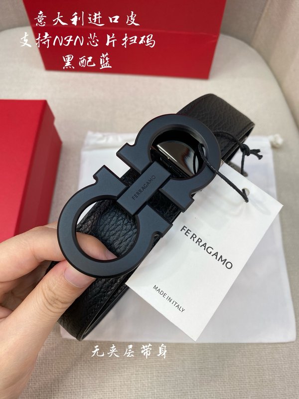 페라가모 더블 G 버클 벨트 3.5cm 폭 001-181159