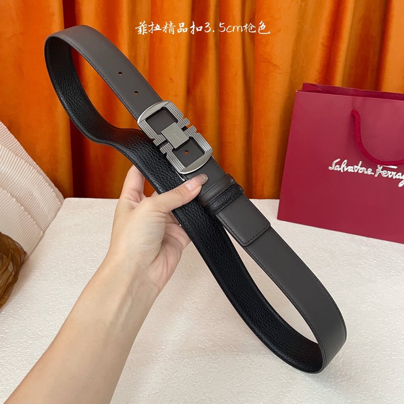 페라가모 이탈리아 양면 소가죽 벨트 001-181165