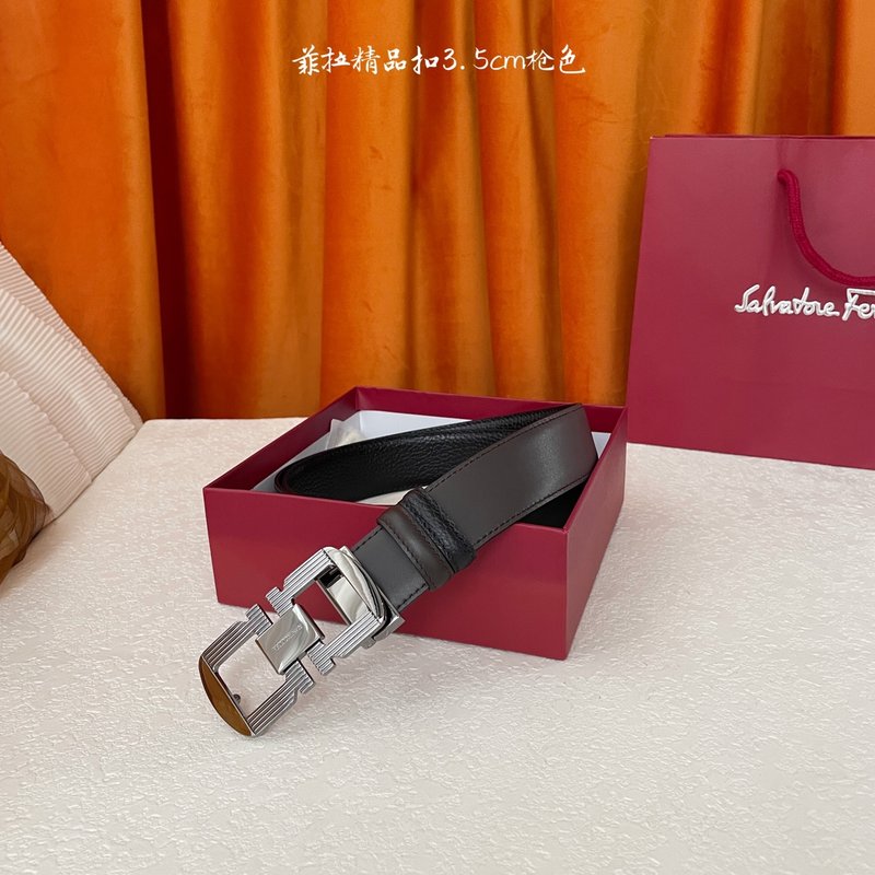 페라가모 이탈리아 양면 소가죽 벨트 001-181165