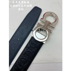 페라가모 벨트 NFC 칩 스캔 3.5cm 폭 001-181204