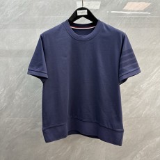 톰 브라운 4 바 스트라이프 라운드 티셔츠 001-181230
