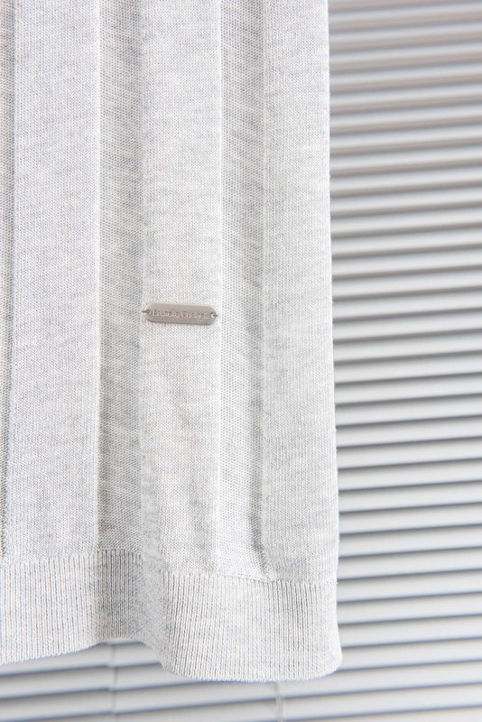 남성 린넨 텐셀 혼방 칼라 반팔 셔츠 001-181587