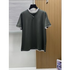 이른 봄 남성 라운드넥 반팔 티셔츠 001-181602