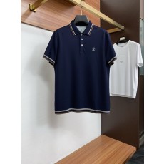 클래식 올드머니 스타일 자수 포로 셔츠 001-181624