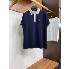 남성 고급 심플 칼라 폴로 반팔 티셔츠 001-181631