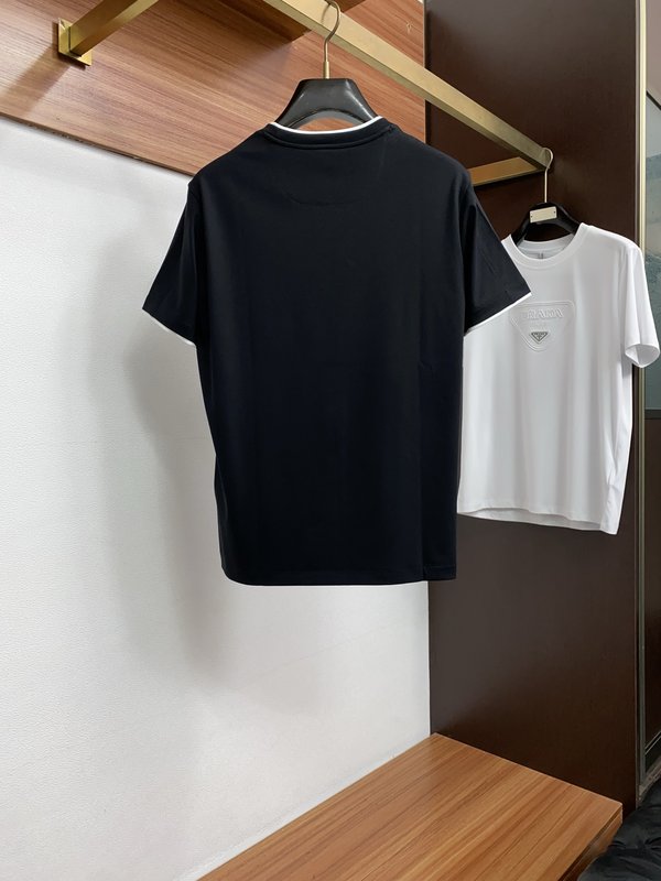봄여름 남성 심플 라운드넥 반팔 티셔츠 001-181643