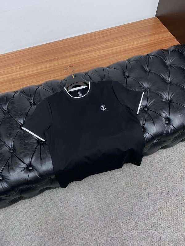봄여름 남성 심플 라운드넥 반팔 티셔츠 001-181643