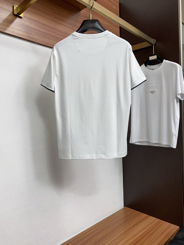 봄여름 남성 심플 라운드넥 반팔 티셔츠 001-181644