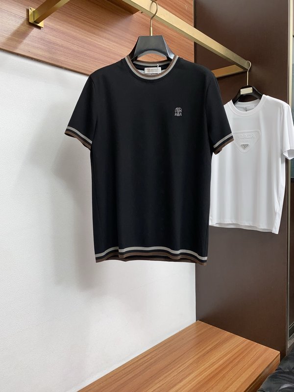 남성 라운드넥 반팔 티셔츠 001-181677