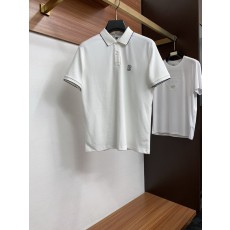세로 줄무늬 피케 비즈니스 폴로 셔츠 001-181697