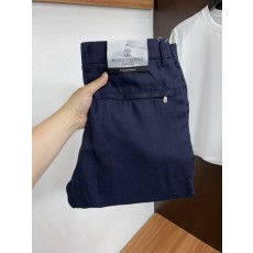 남성 코튼 린넨 캐주얼 정장 바지 001-181726
