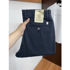 프리미엄 린넨 코튼 캐주얼 정장 바지 001-181744