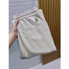 봄여름 신상 정방적 면린 캐주얼 팬츠 001-181766