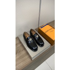 루이비통 남성 비즈니스 캐주얼 가죽 구두 001-182028