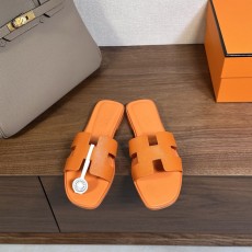 에르메스 H 슬리퍼 오란 샌들 시리즈 벨벳 소재 001-182208