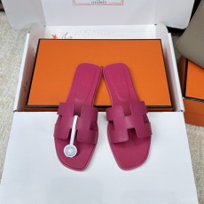 에르메스 H 슬리퍼 오란 샌들 시리즈 001-182246