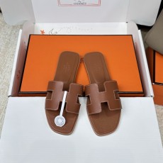 에르메스 H 슬리퍼 오란 샌들 시리즈 001-182251